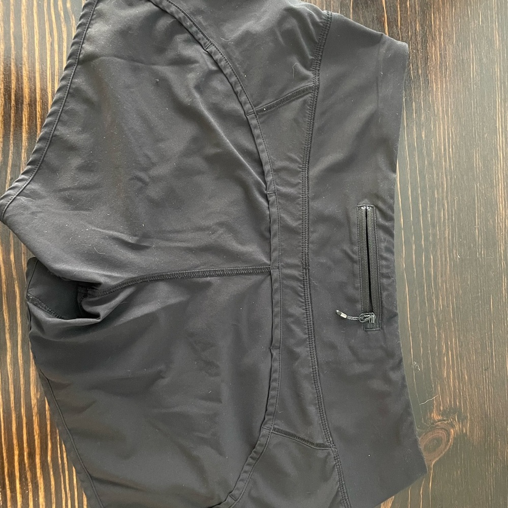 Lulu Lemon black workout shorts